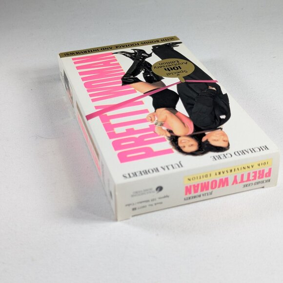 3/$15 1990 PRETTY WOMAN VHS tape, 10th anniversary directors cut Richard Gere - Picture 7 of 9